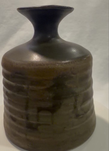 Japanese vase bizen - bizen, ware
